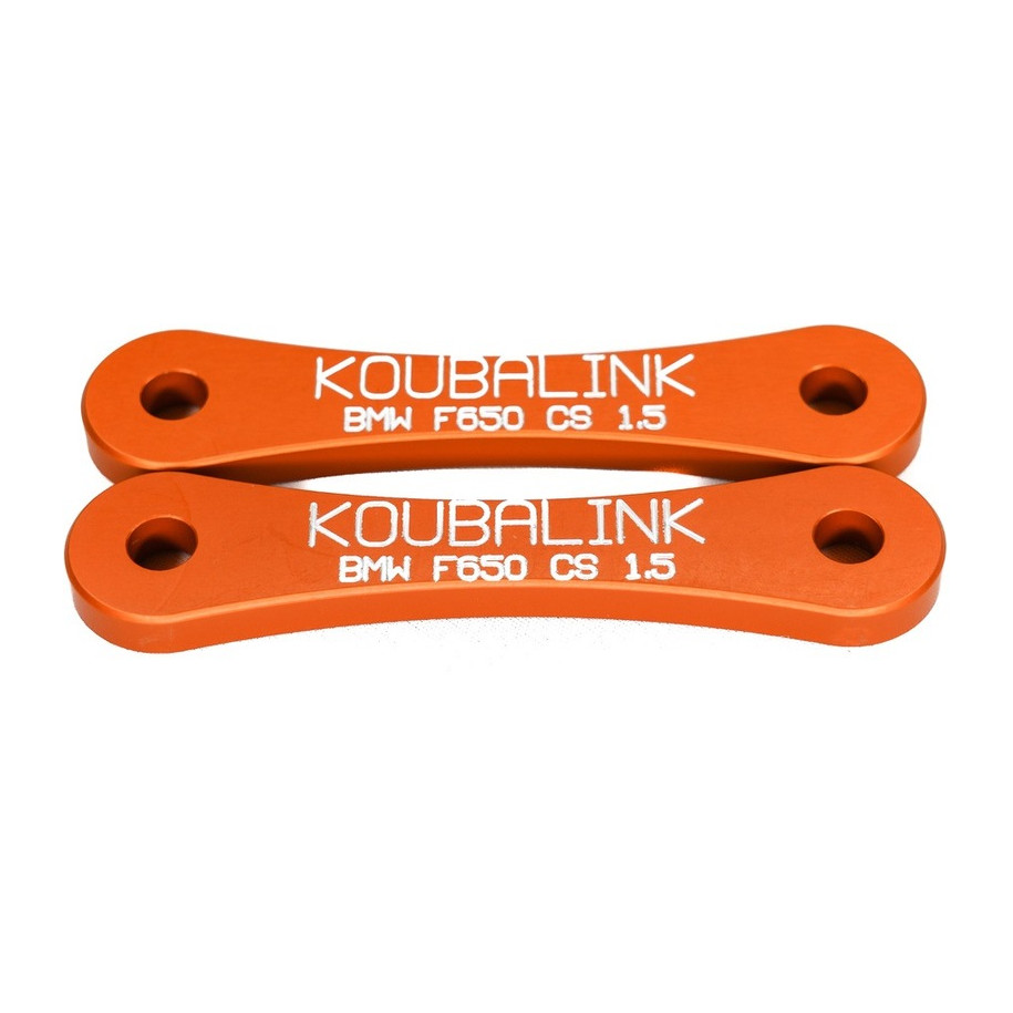 Kit de rabaissement de selle KOUBALINK (38.1 mm) orange - BMW F650CS