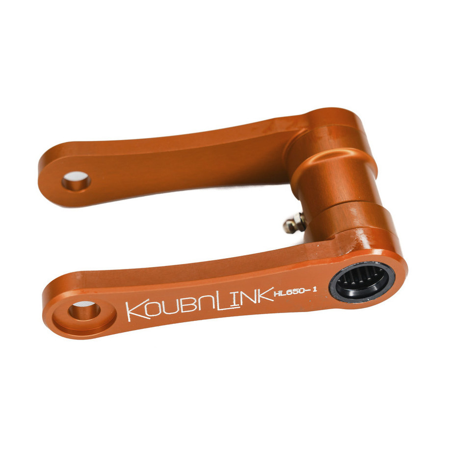 Kit de rabaissement de selle KOUBALINK (25.4 mm) orange - Husqvarna TR650 Strada / Terra
