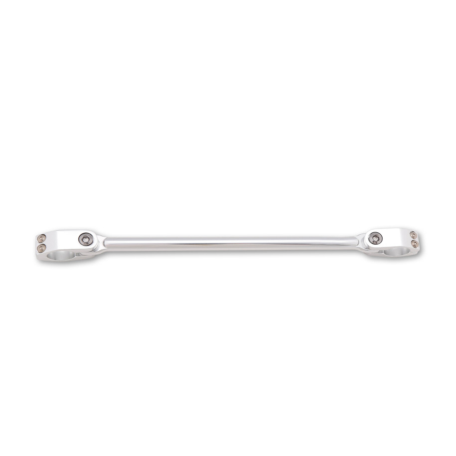 HIGHSIDER pro Cross-Bar Handlebar Brace Silver Two-piece Clamps