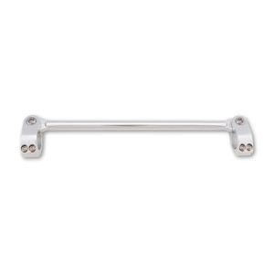 HIGHSIDER pro Cross-Bar Handlebar Brace Silver Two-piece Clamps