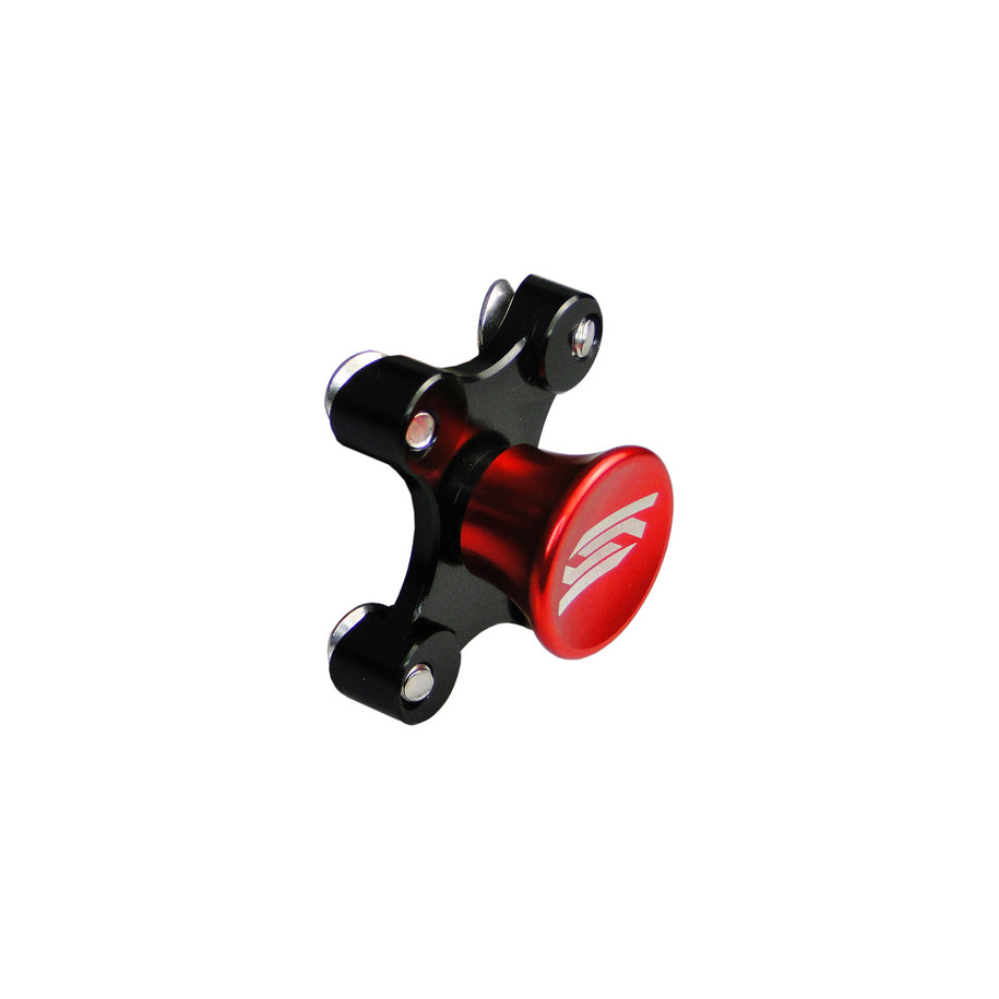 Bouton kit départ SCAR rouge