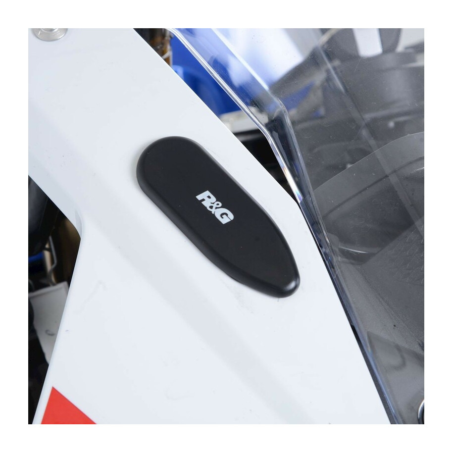 Cache-orifices rétroviseur R&G RACING - noir BMW S1000RR