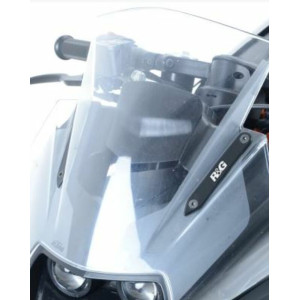 Cache-orifices rétroviseur R&G RACING - noir KTM RC125/RC390