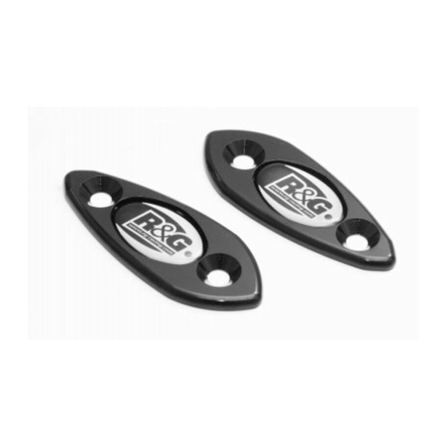 Cache-orifices rétroviseur R&G RACING - noir Suzuki GSX-R600/750