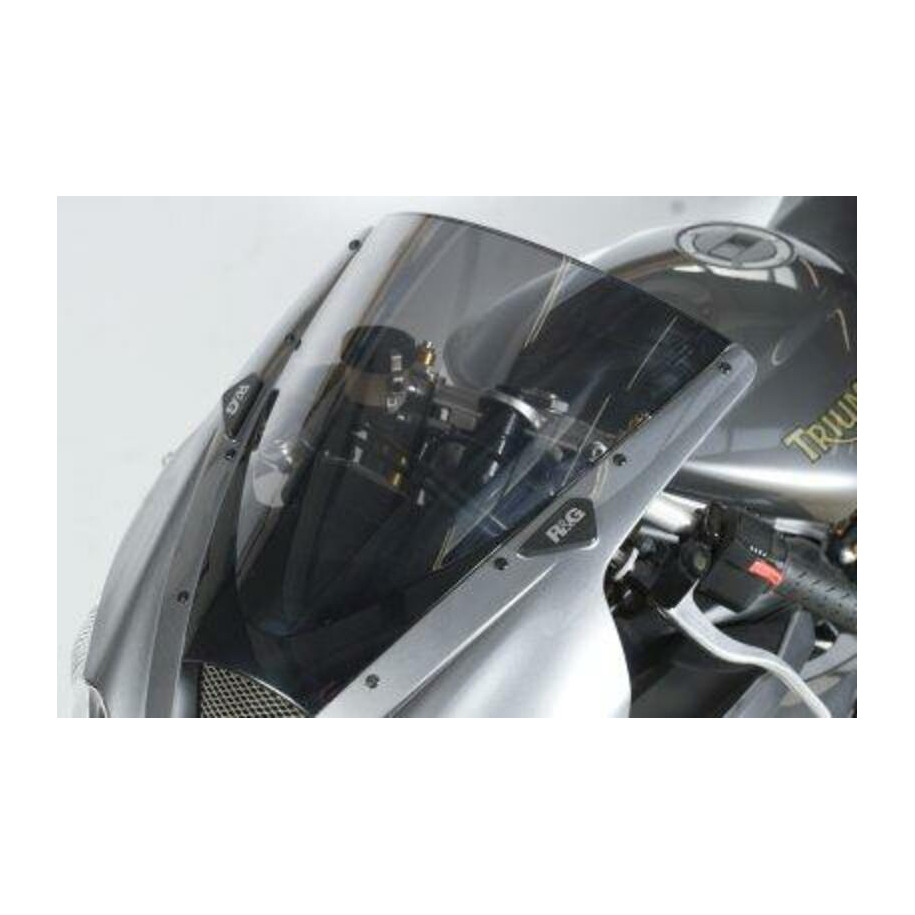 Cache-orifices rétroviseur R&G RACING - noir Triumph Daytona 675/R