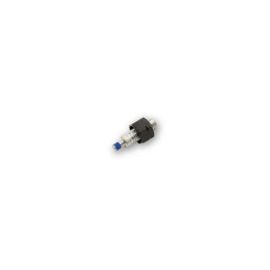 Adaptateur miroir HIGHSIDER M10 x 1,25 mm filetage à gauche M6 - noir