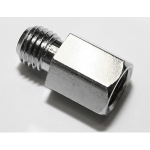 Adaptateur de rétroviseur HIGHSIDER smart M10 filetage à droit M10 - chromé
