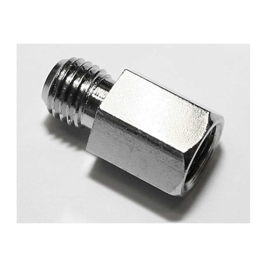 Adaptateur de rétroviseur HIGHSIDER smart M10 filetage à droit M10 - chromé