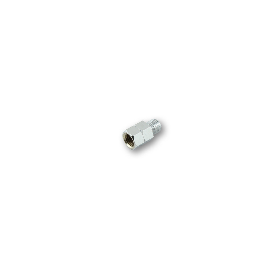 Adaptateur de rétroviseur HIGHSIDER smart M10 filetage à droit M10 - chromé