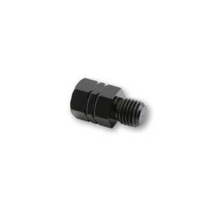 Adaptateur de rétroviseur HIGHSIDER smart M10 filetage à droit M10 - noir