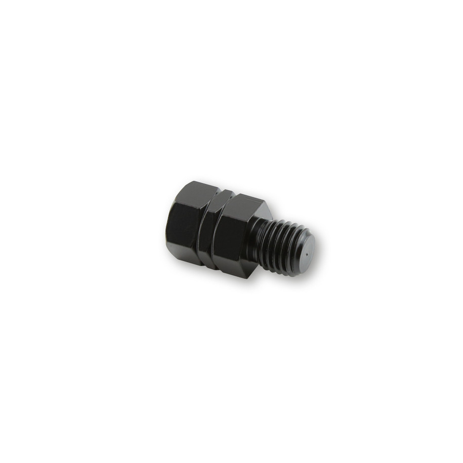 Adaptateur de rétroviseur HIGHSIDER smart M10 filetage à droit M10 - noir