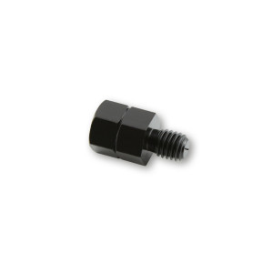 Adaptateur de rétroviseur HIGHSIDER smart M10 filetage à gauche M8 - noir