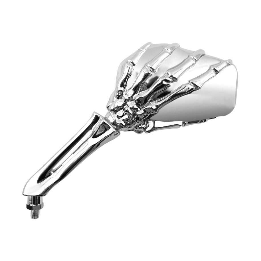 Rétroviseur V PARTS Skeleton gauche universel M10 - chromé