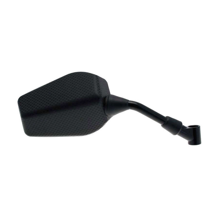 Rétroviseur V PARTS F1 rectangulaire droit universel M8/125 - carbone