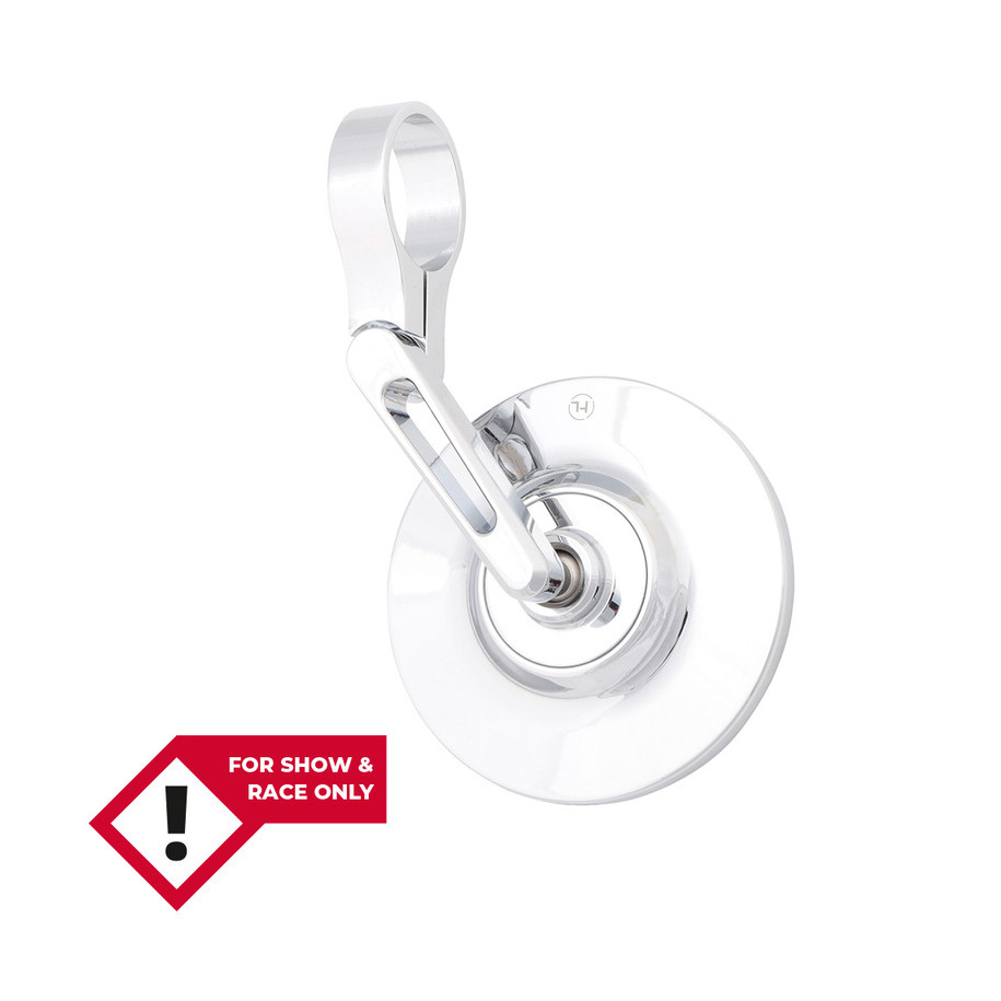 Rétroviseur embout de guidon HIGHSIDER pro Conero-XS universel - chromé