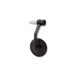 Rétroviseur d'embout de guidon HIGHSIDER pro Montana-Rim avec clignotant LED - noir - l'unité