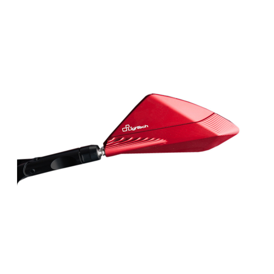 Rétroviseur LIGHTECH universel M10 x 1,25 - rouge