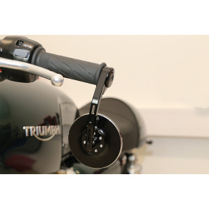 Rétroviseur embout de guidon HIGHSIDER pro Conero 2 long - noir