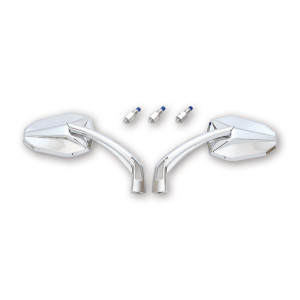 Rétroviseur sur guidon HIGHSIDER pro Victory - chromé