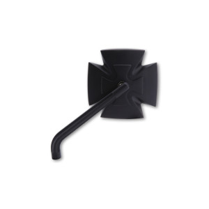 Rétroviseur sur guidon HIGHSIDER pro Iron Cross - noir