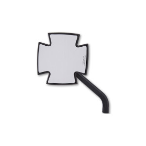 Rétroviseur sur guidon HIGHSIDER pro Iron Cross - noir