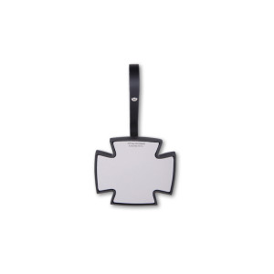 Rétroviseur embout de guidon HIGHSIDER pro Iron Cross - noir