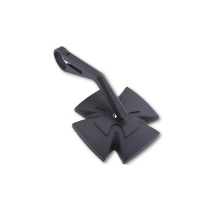 Rétroviseur embout de guidon HIGHSIDER pro Iron Cross - noir