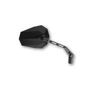 Rétroviseur de guidon HIGHSIDER pro Stealth-X1  - noir - la paire
