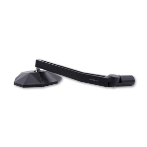 Rétroviseur de guidon HIGHSIDER pro Stealth-X1  - noir - la paire