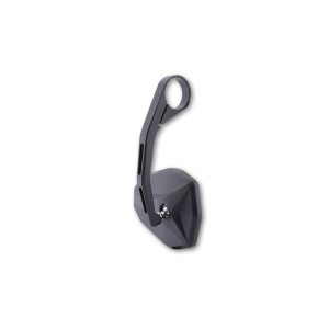 Rétroviseur d'embout de guidon HIGHSIDER pro Victory-Blast long - noir - l'unité