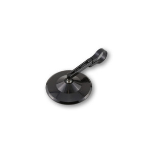 Rétroviseur d'embout de guidon HIGHSIDER pro Montana 2 court - noir - l'unité