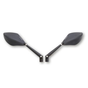 Rétroviseur de carénage HIGHSIDER pro Torezzo  - noir - la paire