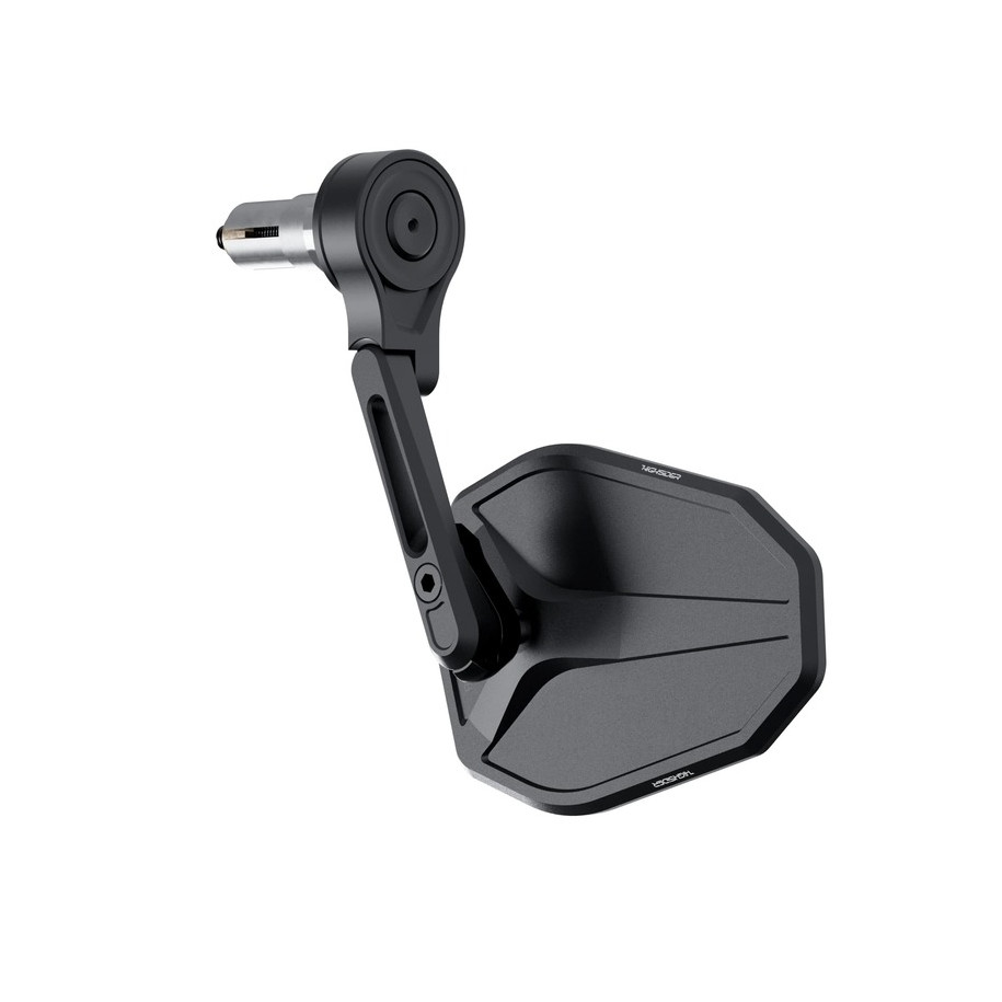 Rétroviseur d'embout de guidon HIGHSIDER pro Victory-Slim court - noir -