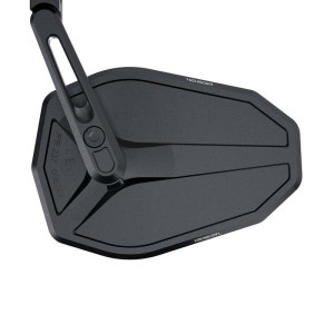 Rétroviseur d'embout de guidon HIGHSIDER pro Victory-Slim court - noir -