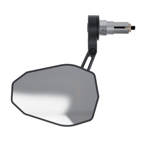 Rétroviseur d'embout de guidon HIGHSIDER pro Victory-Slim court - noir -