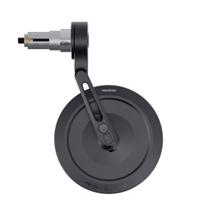 Rétroviseur d'embout de guidon HIGHSIDER pro Montana-Slim court - noir