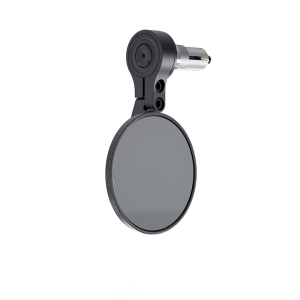 Rétroviseur d'embout de guidon HIGHSIDER pro Conero-XS court - noir