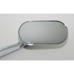 Rétroviseur de guidon HIGHSIDER smart  ovale - chrome