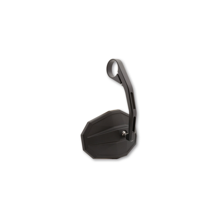 Rétroviseur d'embout de guidon HIGHSIDER smart Straight long - noir