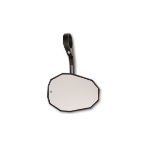 Rétroviseur d'embout de guidon HIGHSIDER smart Straight long - noir