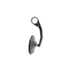 Rétroviseur d'embout de guidon HIGHSIDER smart Straight long - noir