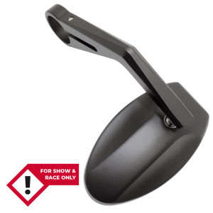Rétroviseur d'embout de guidon HIGHSIDER smart Ferrara  - noir