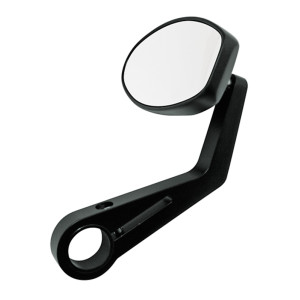 Rétroviseur d'embout de guidon HIGHSIDER smart Ferrara  - noir