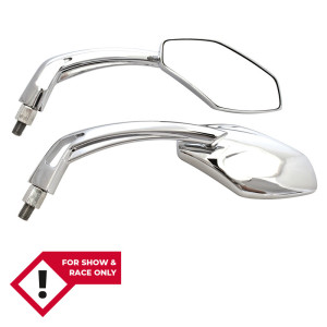 Rétroviseur de guidon HIGHSIDER smart Luca  - chrome