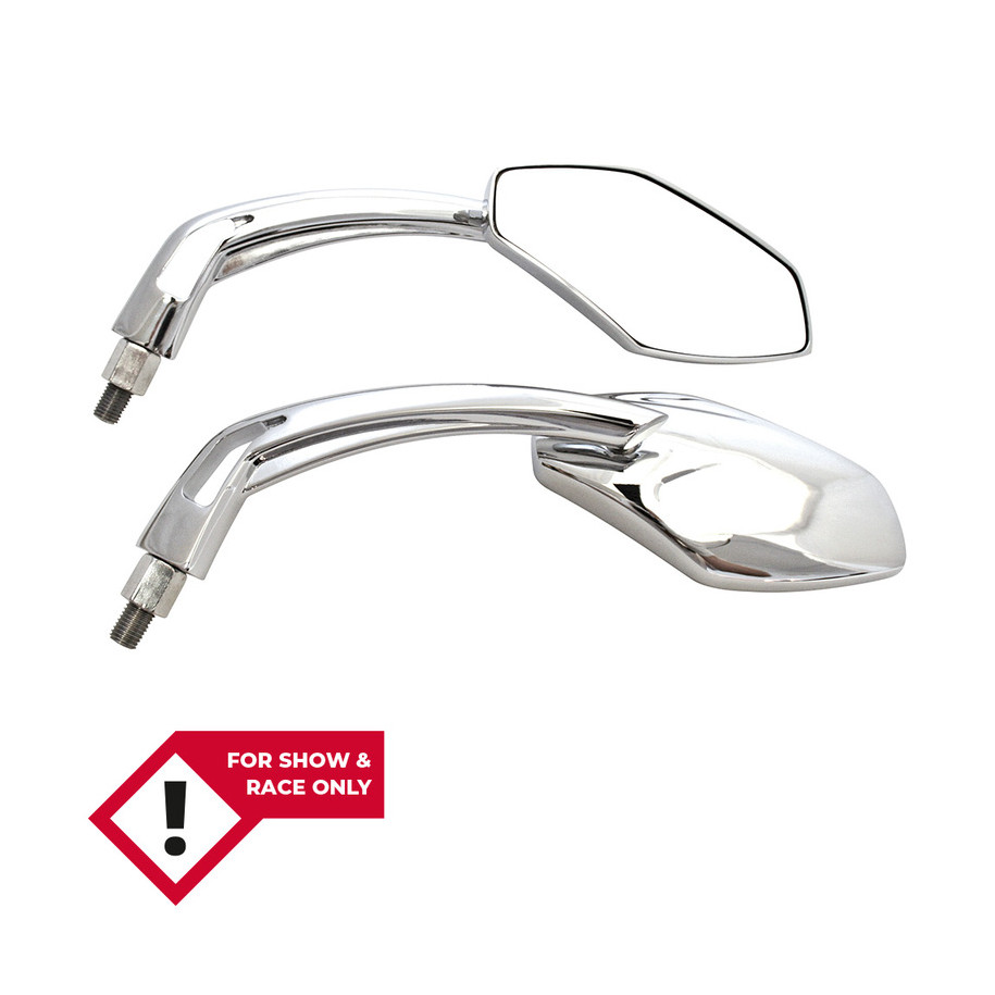 Rétroviseur de guidon HIGHSIDER smart Luca  - chrome