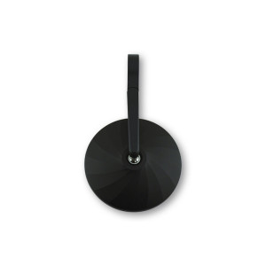 Rétroviseur d'embout de guidon HIGHSIDER smart Ponza  - noir