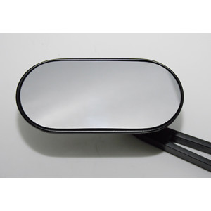 Rétroviseur de guidon HIGHSIDER smart  ovale - noir