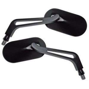 Rétroviseur de guidon HIGHSIDER smart  ovale - noir