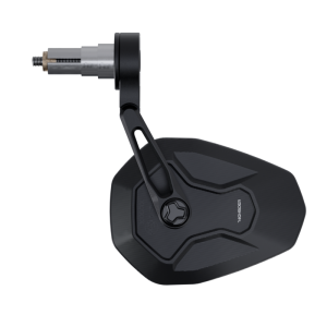 Rétroviseur d'embout de guidon HIGHSIDER pro Ventura-RS Evo court - noir