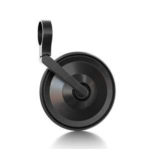 Rétroviseur d'embout de guidon HIGHSIDER smart Circula-S court - noir